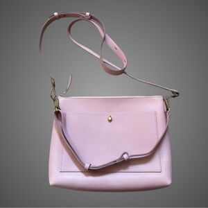 Madewell Transport Shoulder Crossbody Bag in Warm Thistle